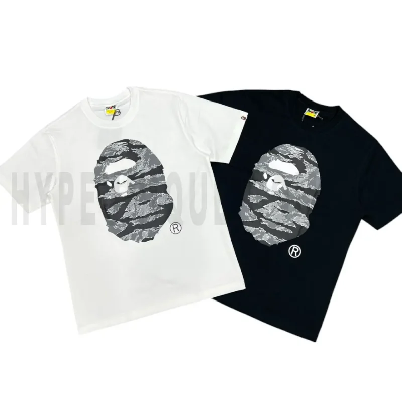BAPE Tiger Camo Ape Head T-Shirt