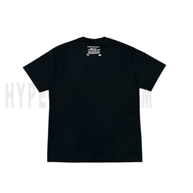 The back of the black clothes