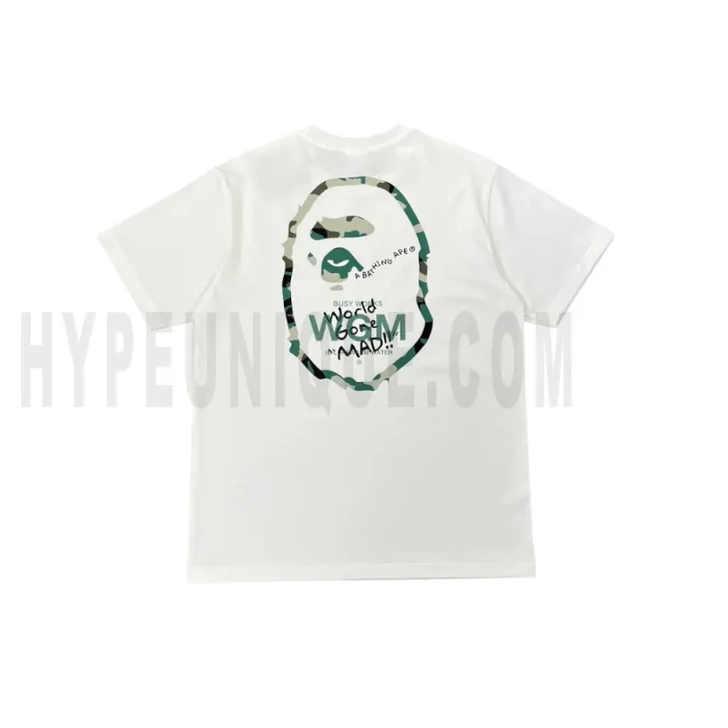 The back of the white clothes