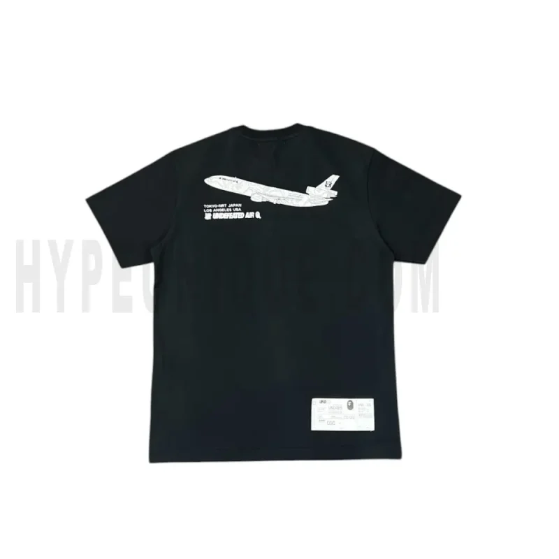 The back of the black clothes