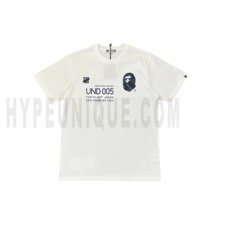 The front of the white clothes