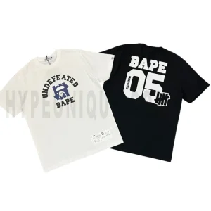 BAPE x Undefeated College T-Shirt