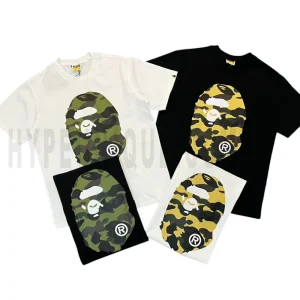 Bape A Bathing Ape 1st Camo Big Ape Head RLX T-Shirt