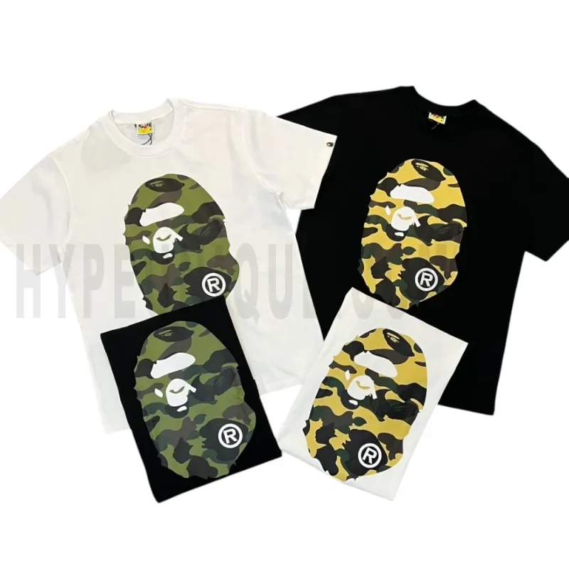 Bape A Bathing Ape 1st Camo Big Ape Head RLX T-Shirt