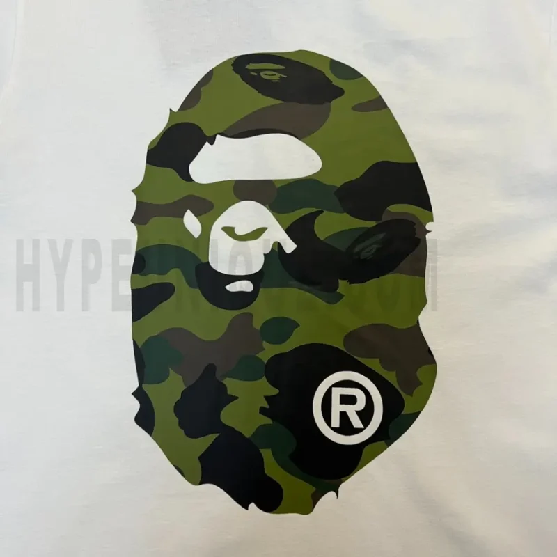 Close-up detail of the graphic artwork printed on the jersey's front panel