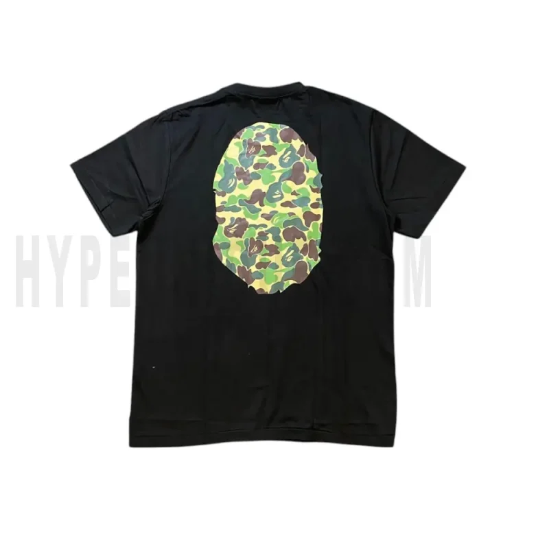 The back of the black clothes