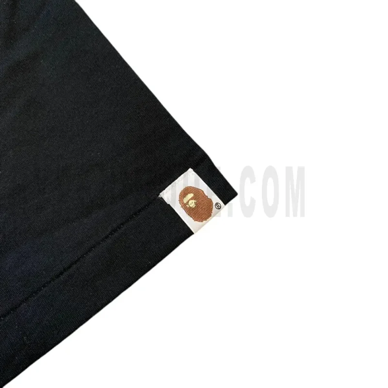 The sleeves of the black clothes