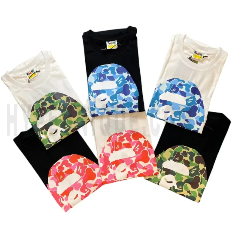 Bape ABC Camo Big Ape Head T-Shirt