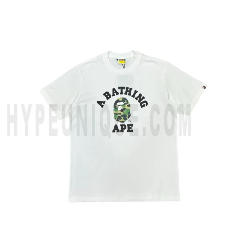 The front of the white clothes