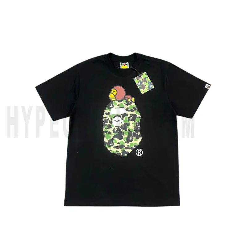 The front of the black clothes