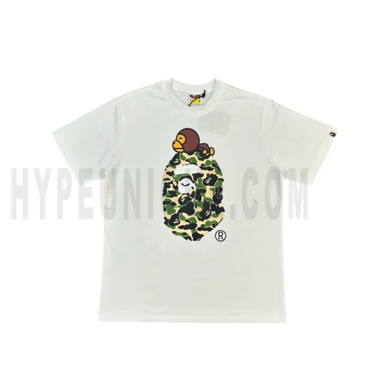 The front of the white clothes