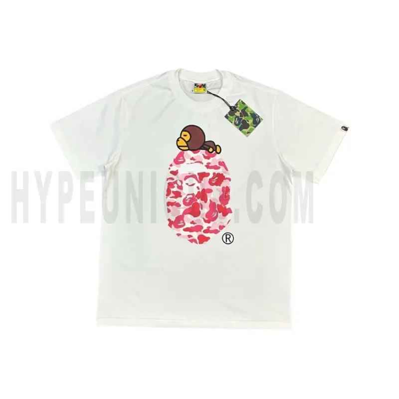 The front of the white clothes