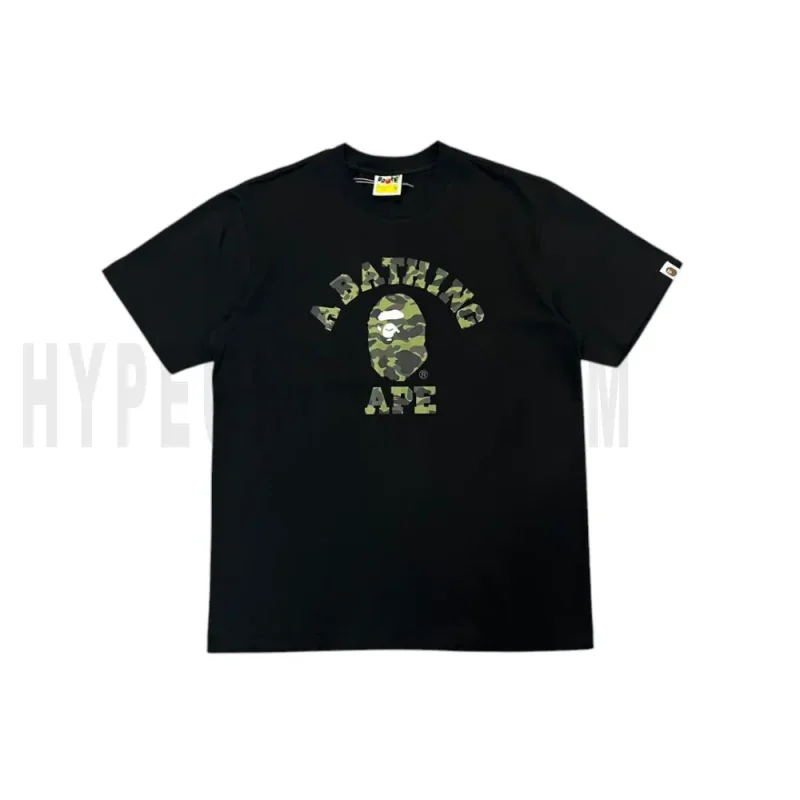 The black shirt with a green graphic