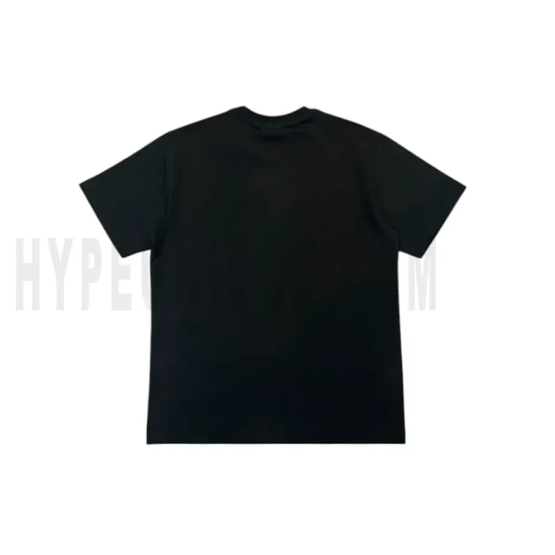 The back of the black clothes