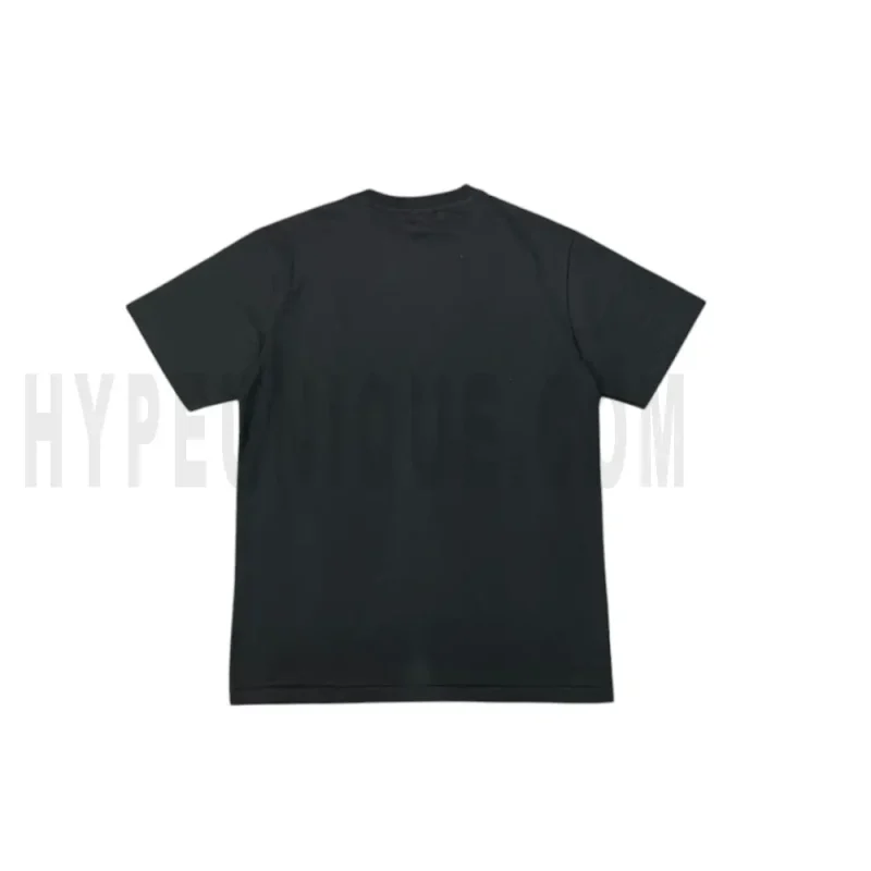 The back of the black clothes