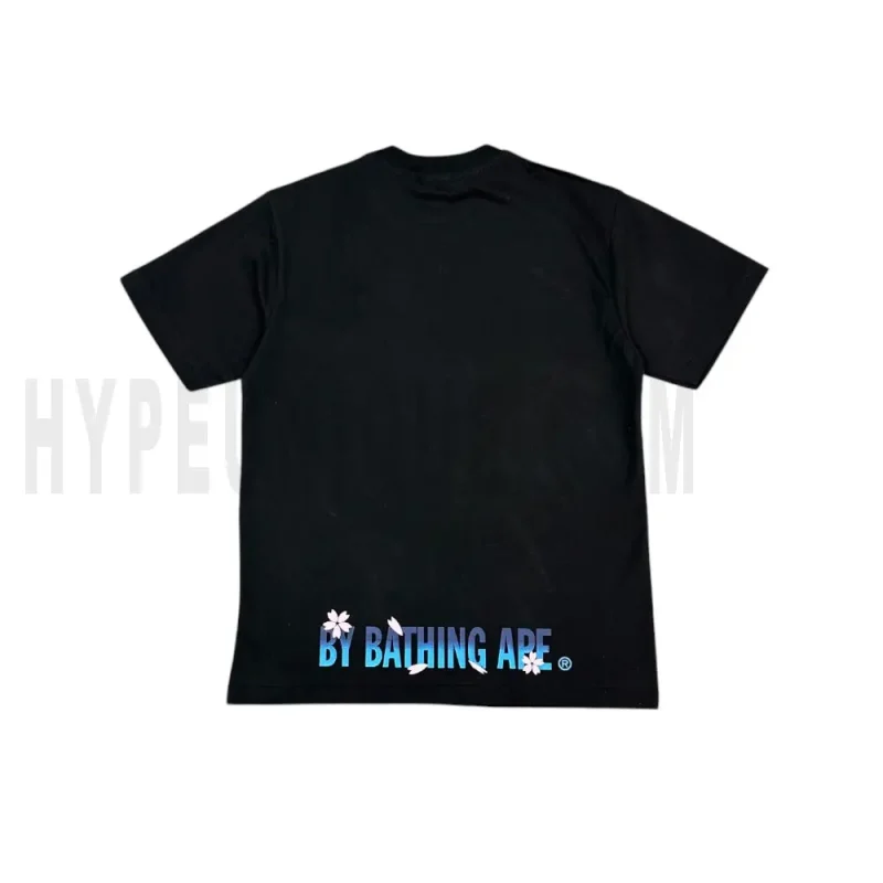 The back of the black clothes
