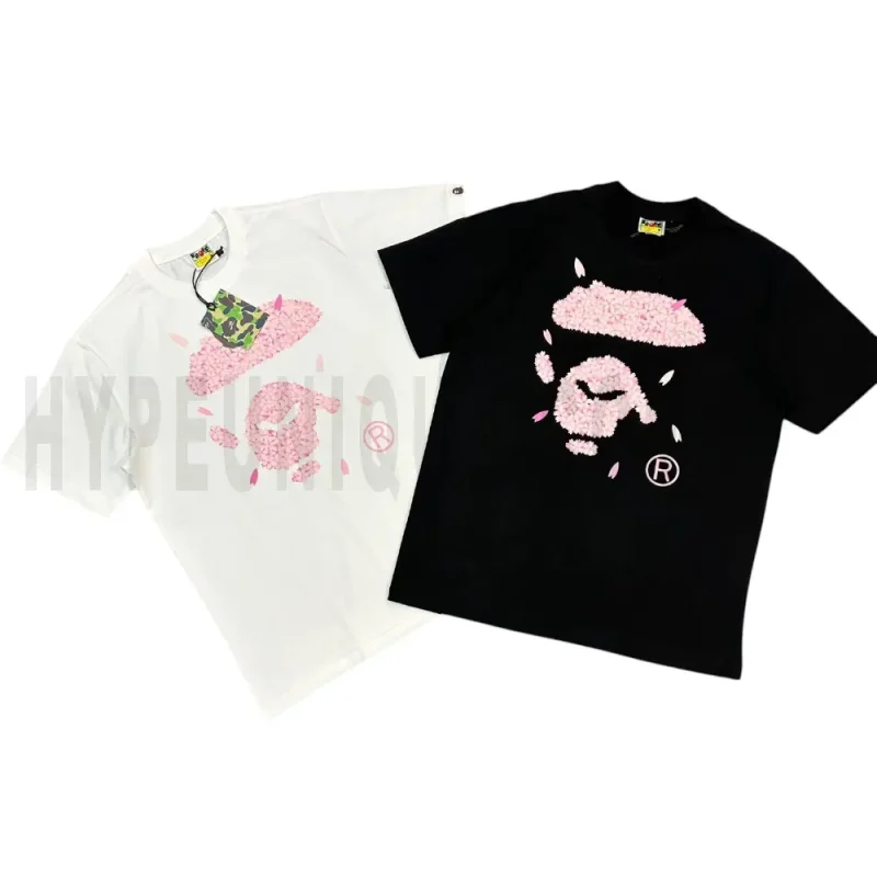BAPE Sakura Ape Face T-Shirt
