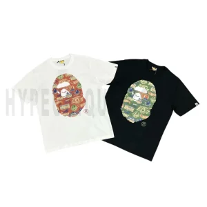 Bape x Hot Wheels Ape Head T-Shirt
