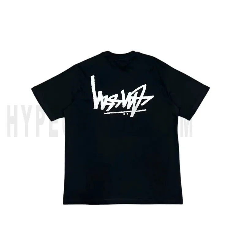 The back of the black clothes