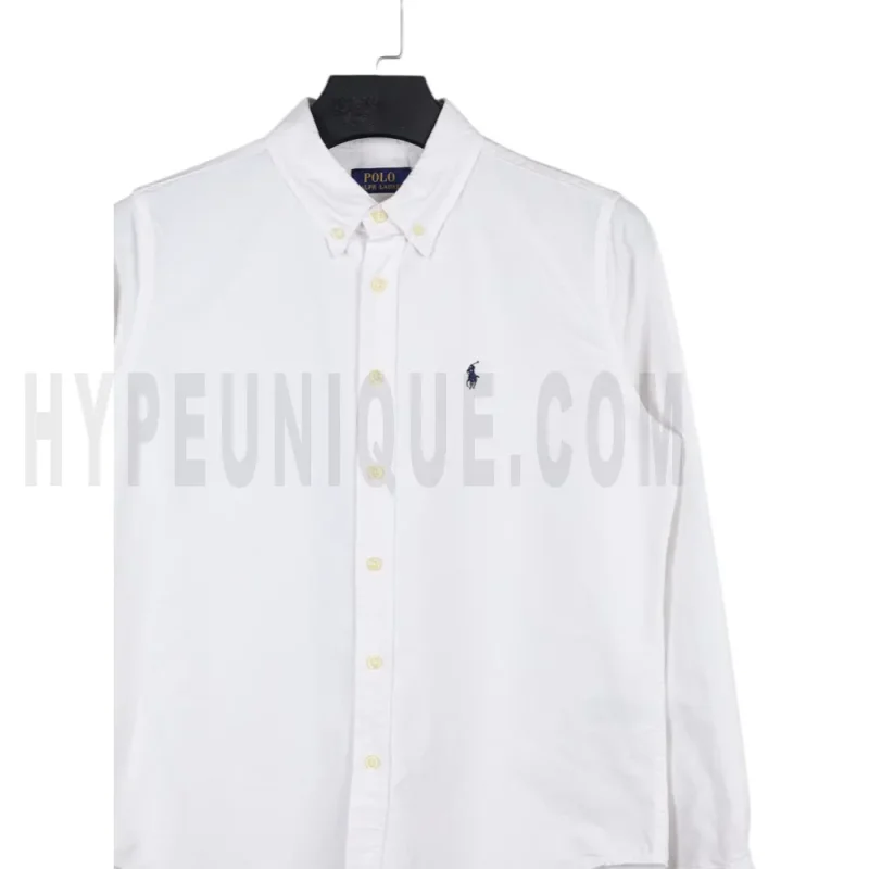 The front of the white clothes