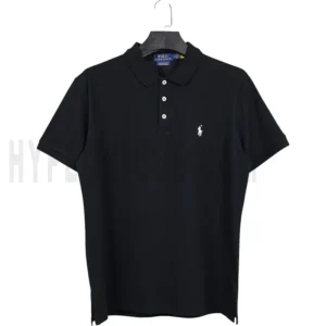 Custom Slim Fit Stretch Mesh Polo Shirt