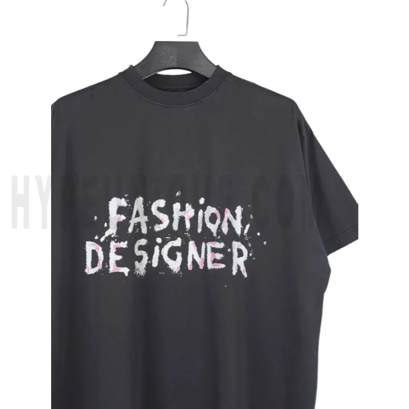 The front of the black clothes
