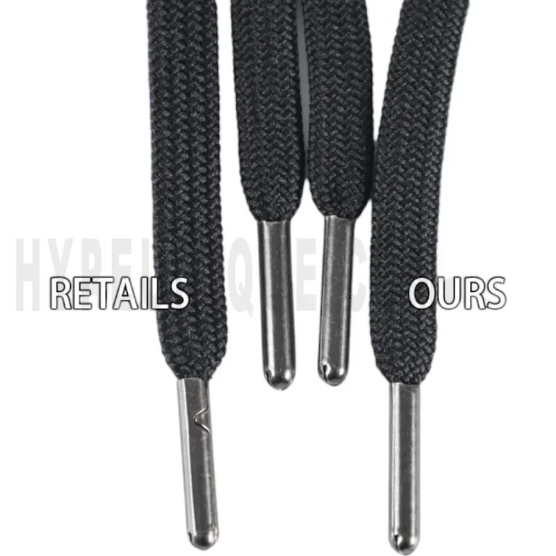 Side-by-side drawstring detail comparison on pants