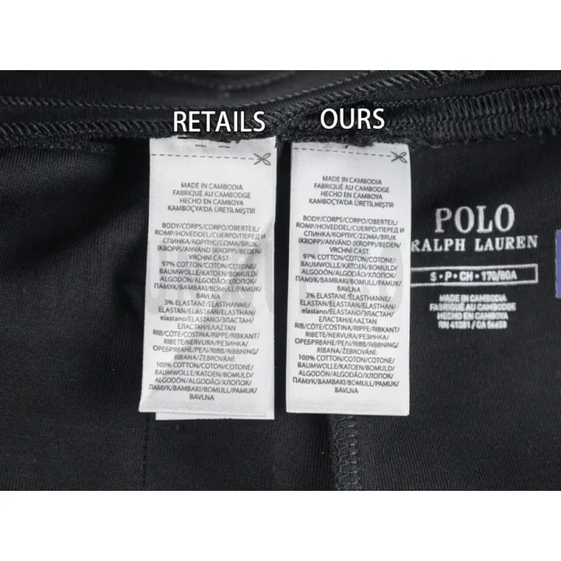 Washing Label Comparison Diagram