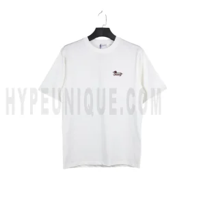 Embroidered Duck Motif Cotton T-shirt