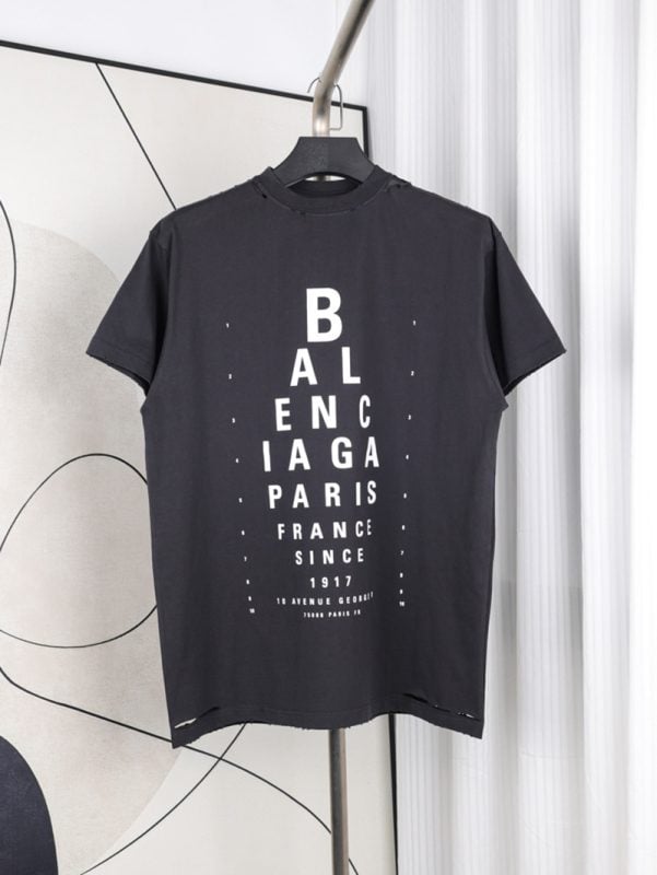Eye Chart Printed Logo T-Shirt