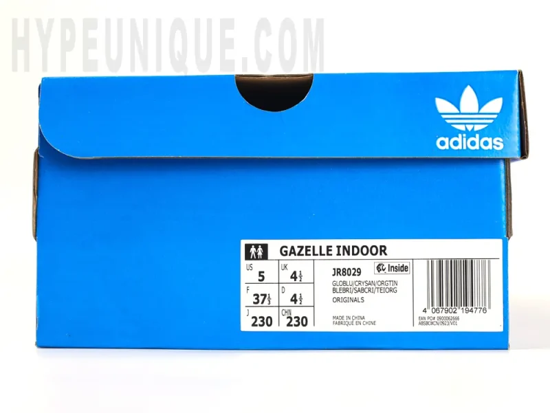 the blue shoe box