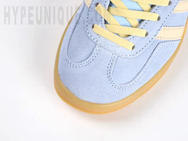 the blue toe box