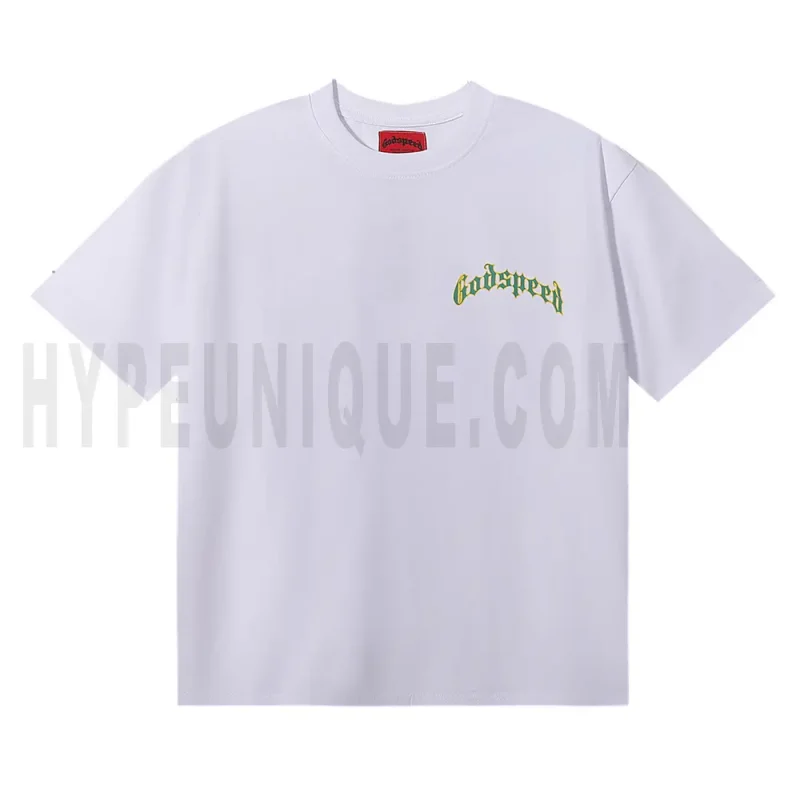 The front of the white clothes