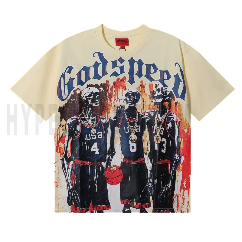 The front of the white clothes