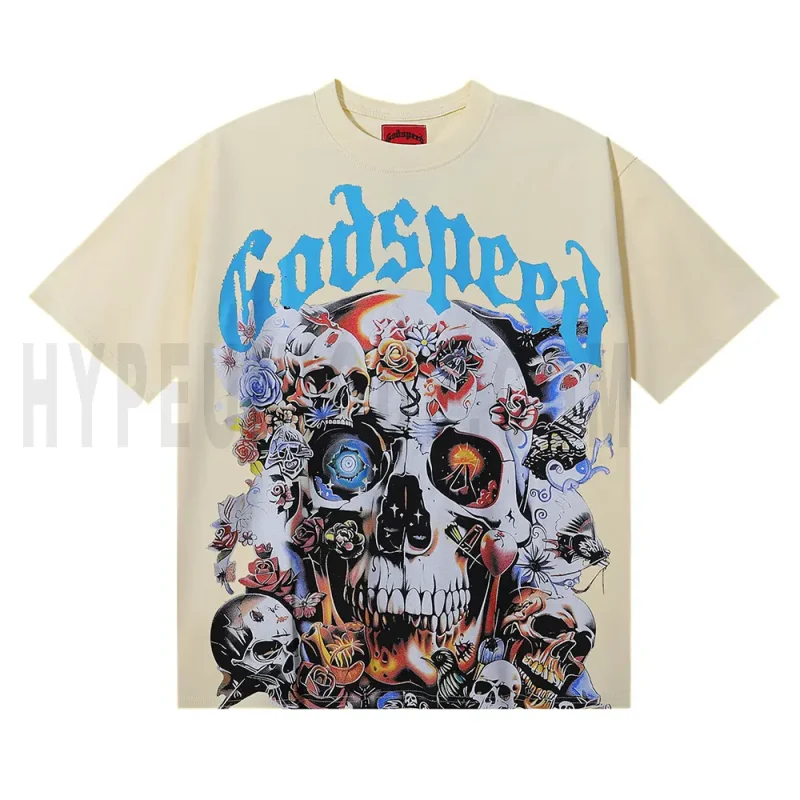 The front of the beige clothes