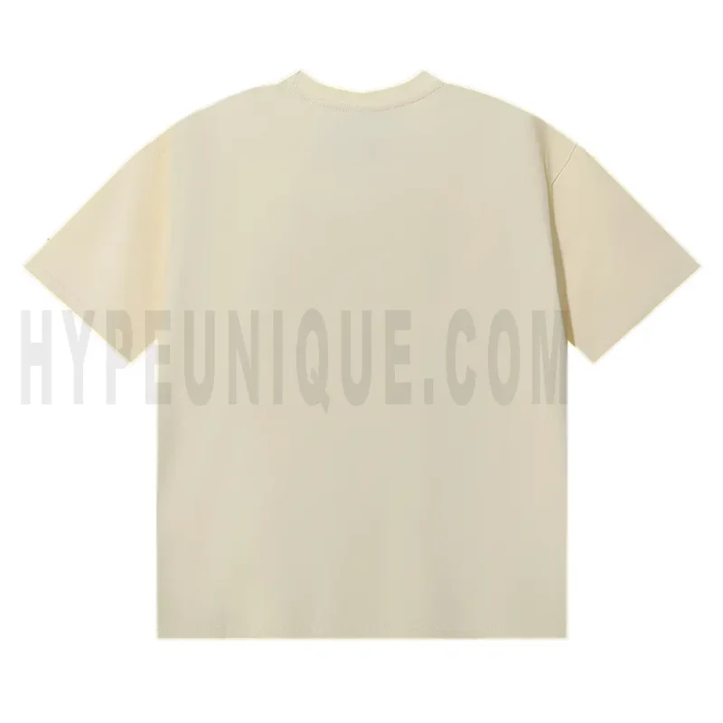 The black of the beige clothes