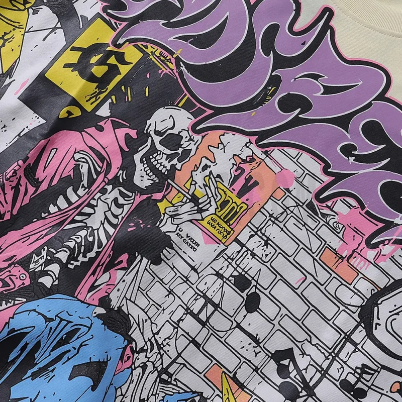 Head-turning graphic print with insane details