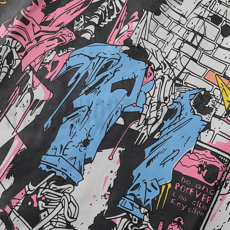 Head-turning graphic print with insane details