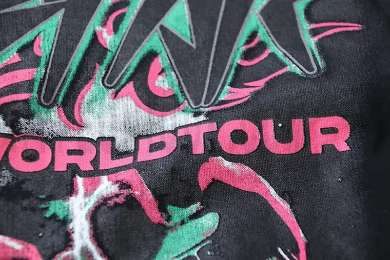 Head-turning graphic print with insane details.