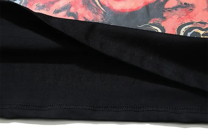 Precision cutting and sewing techniques in Shirt tail.