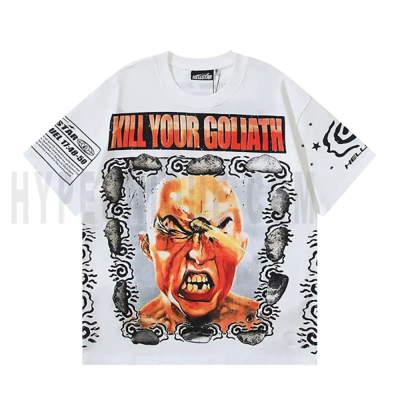 The front of the white clothes