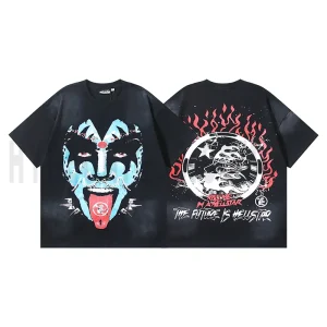 Hellstar Psycho Blaze: The Future is Hellstar T-Shirt