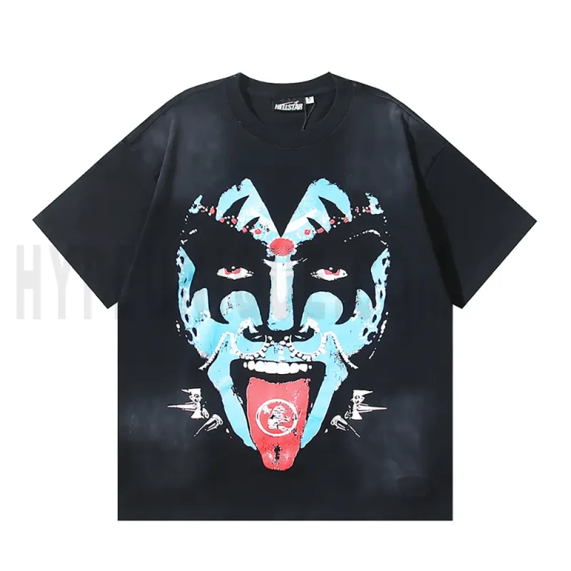 The front of the black clothes