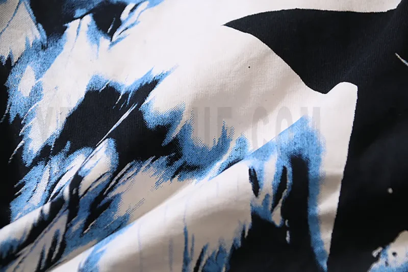 The fabric is soft, breathable, and resistant to wrinkles.