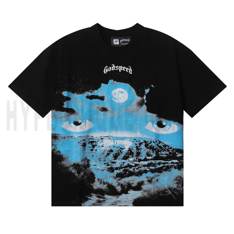 The front of the black clothes