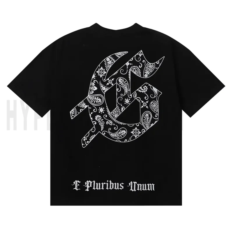 The back of the black clothes