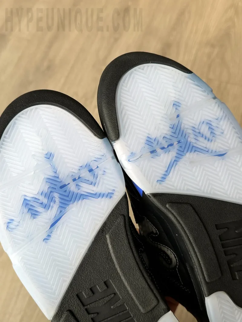 The soles of two feet