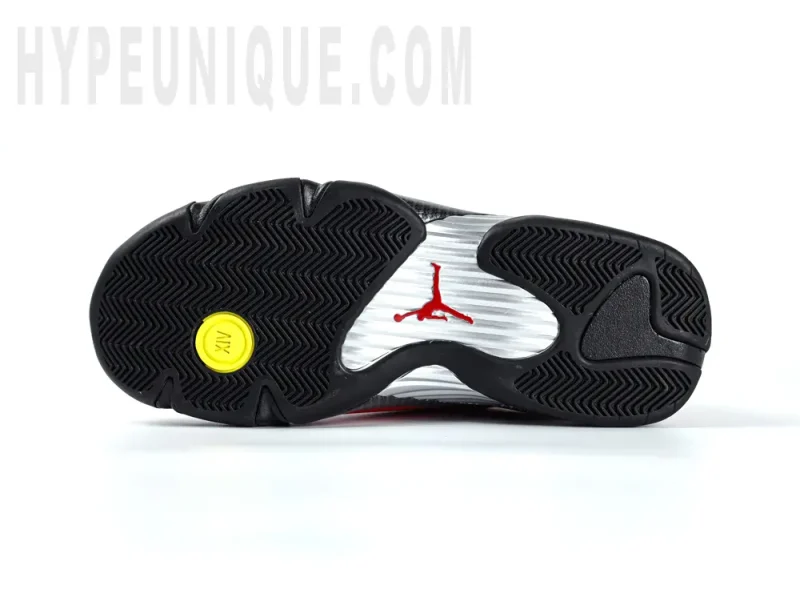 the black outsole