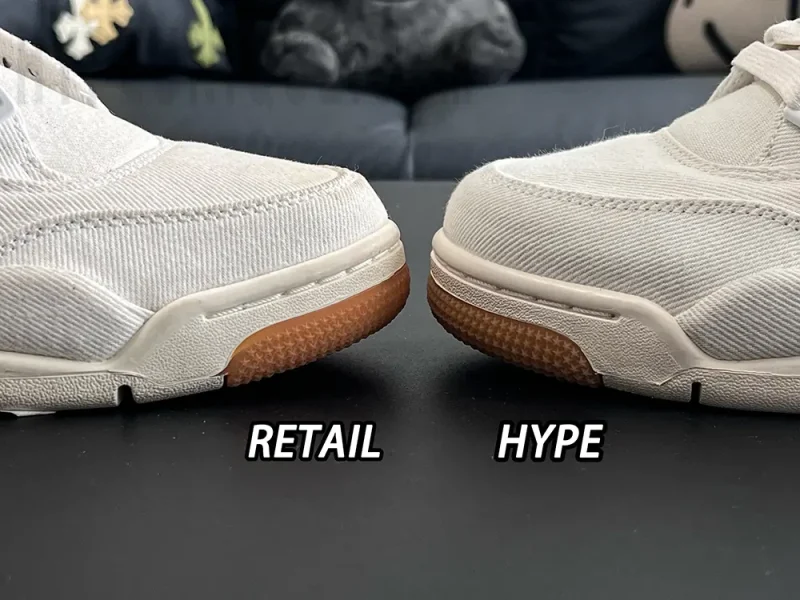 beige toe box