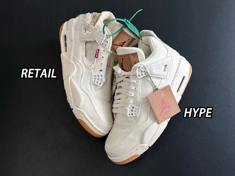 Whole shoe comparison